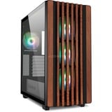 Sharkoon Rebel C70G RGB boîtier midi tower Noir | 2x USB-A | 1x USB-C | RGB | Verre Trempé