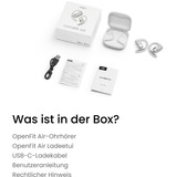 Shokz OpenFit Air casque oreille ouverte Blanc