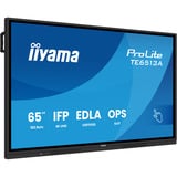 iiyama Iiya 65 TE6513A-B1AG 60Hz 4K IPS, Affichage public Noir