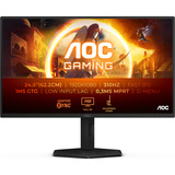 AOC 25G4SXU 24.5" Moniteur gaming Noir/gris, 1x DisplayPort, 2x HDMI, 4x USB-A, 300 Hz, (OC)
