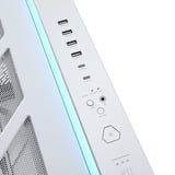 ASUS ROG Cronox ARGB boîtier big tower Blanc | 4x USB-A | 2x USB-C | RGB | Verre trempé