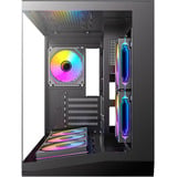 Antec CX M3 ARGB boîtier mini tower Noir | 2x USB-A | 1x USB-C | RGB | Verre trempé