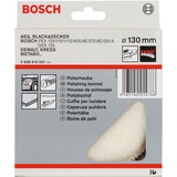 Bosch Peaux de mouton pour polisseuses, Hotte de polissage 13 cm, Gris