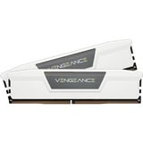 Corsair 32 Go DDR5-5200 Kit, Mémoire vive Blanc, CMK32GX5M2B5200C40W, Vengeance, XMP