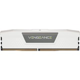 Corsair 32 Go DDR5-5200 Kit, Mémoire vive Blanc, CMK32GX5M2B5200C40W, Vengeance, XMP