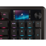 Corsair VANGUARD 96 RGB clavier gaming mécanique Noir, Layout BE (AZERTY), Corsair MLX Plasma, 96%, AZERTY BE, Corsair MLX Plasma, 96%, hot-swappable