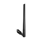 Cudy AC1300 Wi-Fi High-Gain USB Adapter, Adaptateur WLAN Noir
