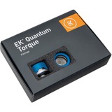 EKWB EK-Quantum Torque 6-Pack HDC 16 - Blue Special Edition, Connexion Bleu, 6 pièces