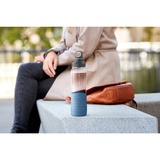 Emsa N3100200, Gourde Transparent/Bleu