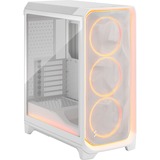 Fractal Design Meshify 3 Ambience Pro RGB Clear Tint boîtier midi tower Blanc | 2x USB-A | 1x USB-C | RGB | Verre Trempé