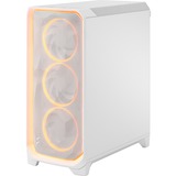Fractal Design Meshify 3 Ambience Pro RGB Clear Tint boîtier midi tower Blanc | 2x USB-A | 1x USB-C | RGB | Verre Trempé