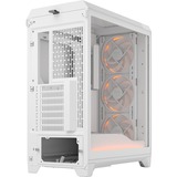 Fractal Design Meshify 3 Ambience Pro RGB Clear Tint boîtier midi tower Blanc | 2x USB-A | 1x USB-C | RGB | Verre Trempé
