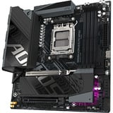GIGABYTE B850M AORUS ELITE WIFI6E Carte mère - Processeurs AMD Ryzen série 9000, VRM numérique 12+2+2 phases, jusqu'à 8200 MHz DDR5 (O.C.), 1x M.2 PCIe 5.0 + 1x M.2 PCIe 4.0, Wi-Fi 6E, LAN 2.5 GbE, USB 3.2 Gen 2 carte mère socket AM5 Noir
