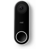 Google Google Nest Hello, Sonnette de porte Blanc/Noir