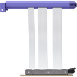 HYTE PCIe 5.0 Hyper Riser, Câble d'extension Violâtre/Blanc