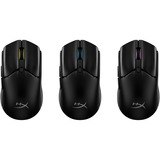 HyperX Pulsefire Haste 2 mini, Souris gaming Noir, 400 - 26,000 DPI, 2.4 GHz / Bluetooth / USB-C