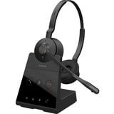 Jabra Engage 65 SE Casque Sans fil Arceau Bureau/Centre d'appels Noir  on-ear Noir, Sans fil, 40 - 16000 Hz, Bureau/Centre d'appels, 83 g, Casque, Noir
