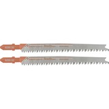 KWB Lames de scie sauteuse Easy Cut pour le travail du bois, HCS T-shank, 623020, Lame de scie 623020, 2 pièces
