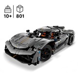 LEGO Technic - Hypercar Koenigsegg Jesko Absolut grise, Jouets de construction 42173