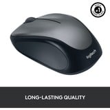 Logitech M235, Souris Noir/gris, Récepteur nano