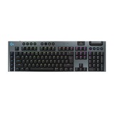 Logitech RGB clavier gaming mécanique Noir, Layout US-International (QWERTY), GL Tactile, 100%