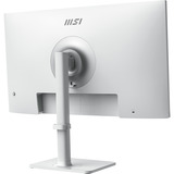 MSI Modern MD272UPSW 27" 4K UHD Moniteur  Blanc, DisplayPort, HDMI, USB-C, 2x USB-A