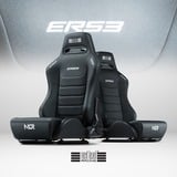 Next Level Racing Racing ERS3 Elite Reclining, Siège gaming Noir