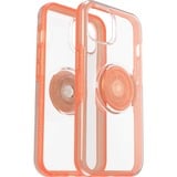 Otterbox Otter + Pop Symmetry Clear - iPhone 13, Housse smartphone Transparent/Orange