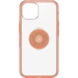 Otterbox Otter + Pop Symmetry Clear - iPhone 13, Housse smartphone Transparent/Orange