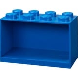 Room Copenhagen Étagère en briques LEGO, 8 plots Bleu