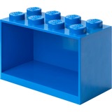 Room Copenhagen Étagère en briques LEGO, 8 plots Bleu