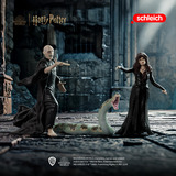 Schleich Harry Potter - Lord Voldemort avec Nagini et Bellatrix de Detta, Figurine 42684