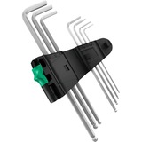 Wera 950/9 Hex-Plus 1 SB Jeu de clés métriques, chromées, Tournevis 9 pièces