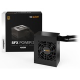 be quiet! SFX Power 3, 450 Watt alimentation  Noir, 450 W, 100 - 240 V, 500 W, 50/60 Hz, 6/2.5 A, 6 A
