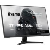 iiyama G-Master Black Hawk G2741QSU-B1 27" Moniteur gaming Noir, 1x DisplayPort, 1x HDMI, 2x USB-A, 144 Hz