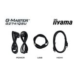 iiyama G-Master Black Hawk G2741QSU-B1 27" Moniteur gaming Noir, 1x DisplayPort, 1x HDMI, 2x USB-A, 144 Hz