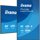 iiyama iiya 65 L LH6575UHS-B2AG 60Hz 4K IPS, Affichage public Noir (Mat)