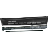 Bontempi Baroque Recorder in bag, Flûte Gris