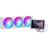 ASUS ROG RYUO IV 360 ARGB WHT, Watercooling Blanc, Refroidisseur de liquide tout-en-un, 12 cm, Blanc