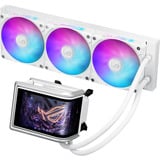 ASUS ROG RYUO IV 360 ARGB WHT, Watercooling Blanc, Refroidisseur de liquide tout-en-un, 12 cm, Blanc