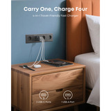 Anker 70W Zolo chargeur Noir, 3x USB-C, 1x USB-A