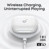 Anker Soundcore AeroFit 2 open-ear headset casque oreille ouverte Blanc, Bluetooth 5.4, IP55, 10h