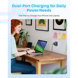 Anker Zolo wired charger 70W, Chargeur Noir, 3x USB-C, 1x USB-A, 70W