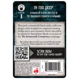 Asmodee Arkham Horror The Card Game: In Too Deep, Jeu de cartes Anglais, Extension, 1 - 2 joueurs, 14 ans et plus