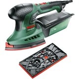 Bosch PSM 200 AES Ponceuse multi usages 26000 OPM Noir, Vert, Rouge Vert/Noir, Ponceuse multi usages, Velcro, Noir, Vert, Rouge, 6000 OPM, 26000 OPM, 1,8 mm