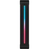 Corsair iCUE LINK LX140-R RGB PWM Reverse Fan, Ventilateur de boîtier Noir, 4 broches PWM