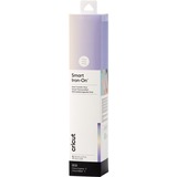 Cricut Smart Iron-On Sheet - Holographic Translucent Blue, Matériau d'impression Multicolore, 2.7 m