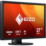 EIZO CS2740 ColorEdge 26.9" 4K UHD Moniteur  Noir, 68,6 cm (27"), 3840 x 2160 pixels, 4K Ultra HD, LED, 10 ms, Noir
