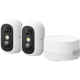 Eufy Security eufyCam C35 2-Cam Kit, Caméra de surveillance Blanc