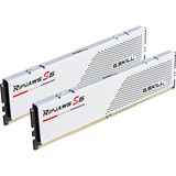 G.Skill 32 Go DDR5-6000 Kit, Mémoire vive Blanc, F5-6000J3040F16GX2-RS5W, Ripjaws S5, XMP